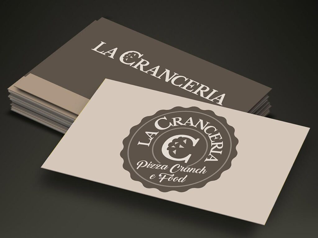La Cranceria biglietti da visita