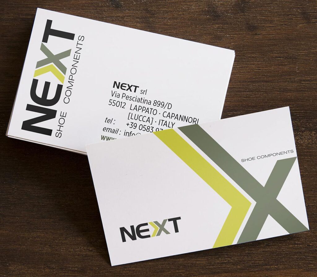 Logo Next settore calzaturiero