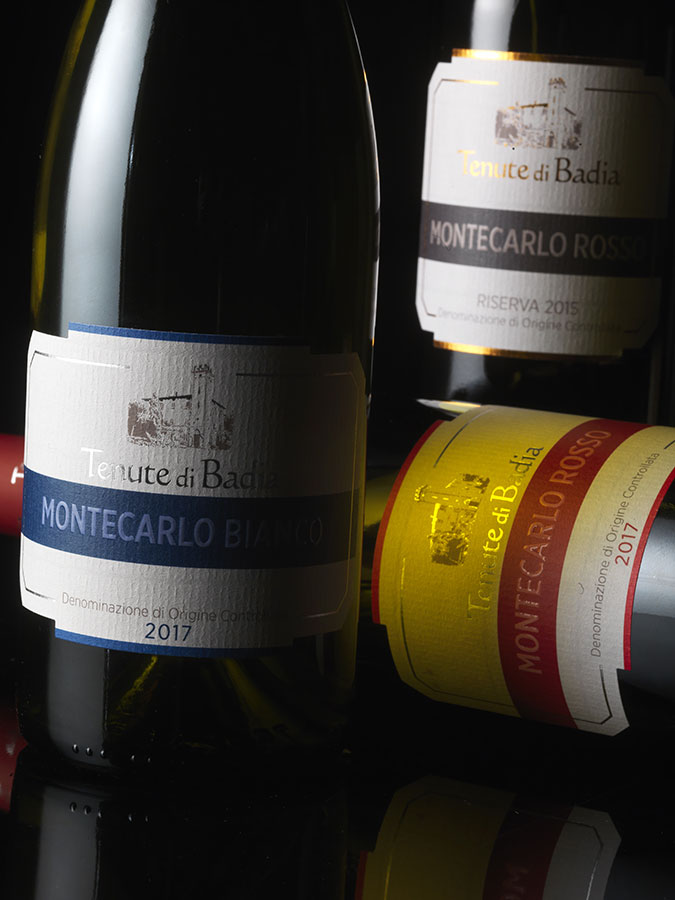 Etichette vino Tenute di Badia
