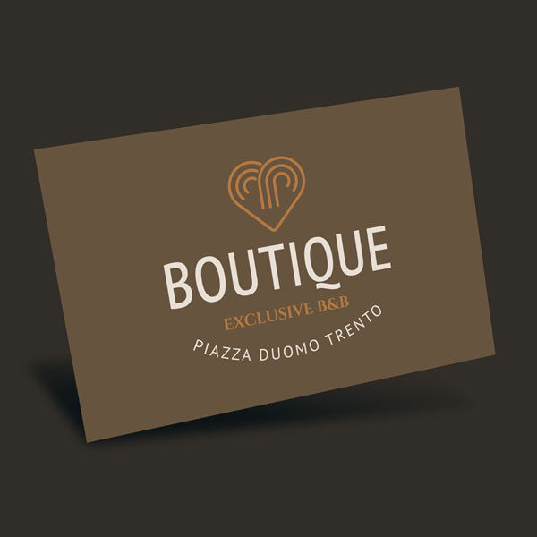 Logo Boutique biglietto da visita