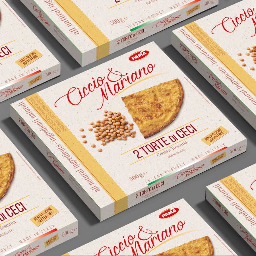 PAMA Ciccio & Mariano Torte di Ceci