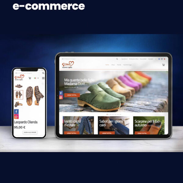 Glove Clogs sito e-commerce